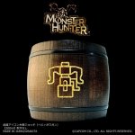 画像1: 「Monster Hunter」シリーズ 武器アイコン木樽ジョッキ（ヘビィボウガン）200ml(取手なし)： (1)
