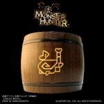 画像1: 「Monster Hunter」シリーズ 武器アイコン木樽ジョッキ（狩猟笛）200ml(取手なし)： (1)
