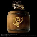 画像1: 「Monster Hunter」シリーズ 武器アイコン木樽ジョッキ（スラッシュアックス）200ml(取手なし)： (1)